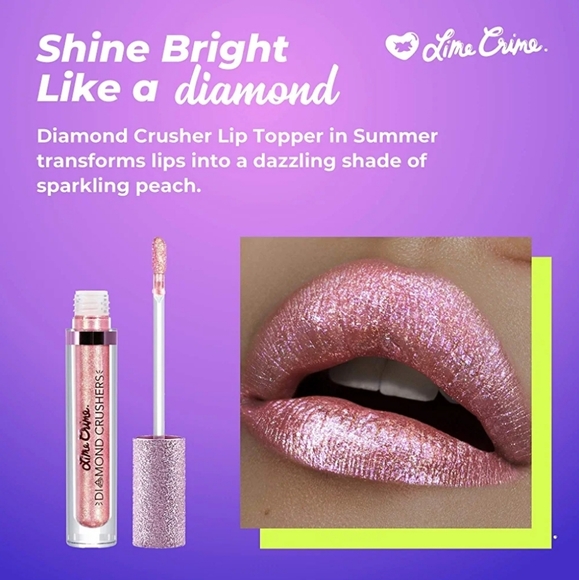 Fluke | Lime Crime Diamond Crushers | Lip Topper | Brand New | Authentic - Picture 10 of 16